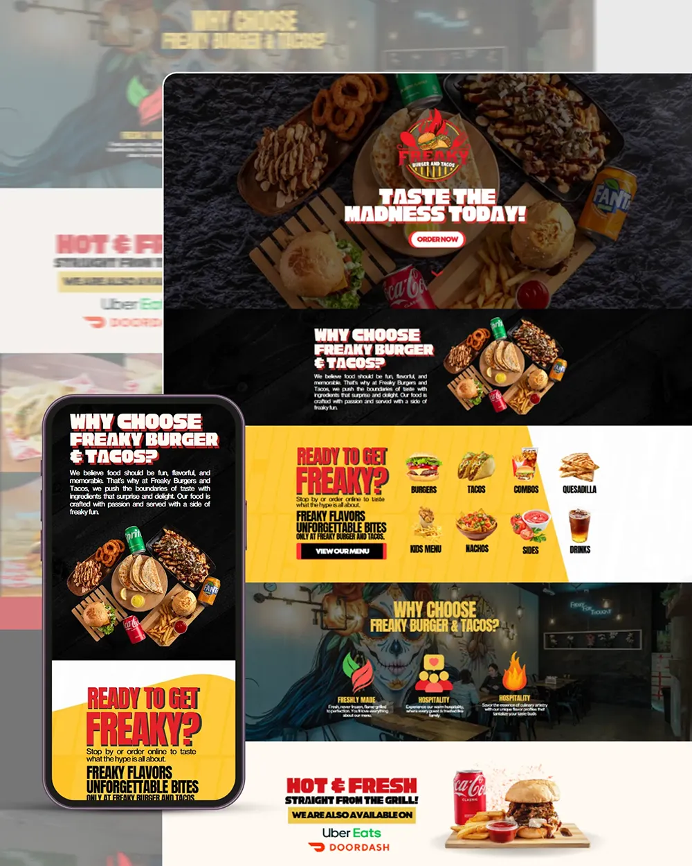 Freaky Burgers Local Restaurant Social Media Campaign - Marketing Bridge